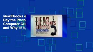 viewEbooks & AudioEbooks The Day the Phones Stopped: The Computer Crisis the What and Why of It,