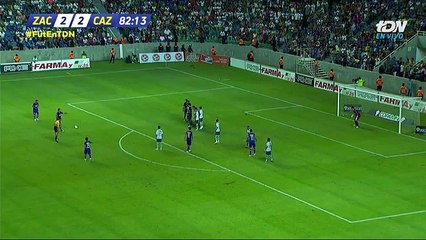 Elias Hernandez with fantastic free kick goal vs Zacatepec 2-[3]