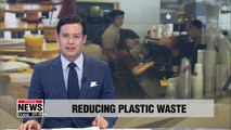 Under new rule, disposable plastic cups only allowed for take-out drinks