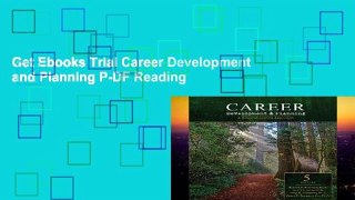 Get Ebooks Trial Career Development and Planning P-DF Reading