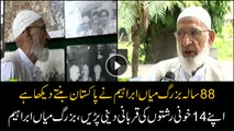 88-yr-old man gives account of Independence, sacrificed lives of 14 family members