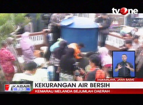 Kemarau, Sejumlah Wilayah di Indonesia Krisis Air Bersih