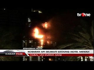 Hotel Mewah di Dubai Terbakar saat Pergantian Tahun