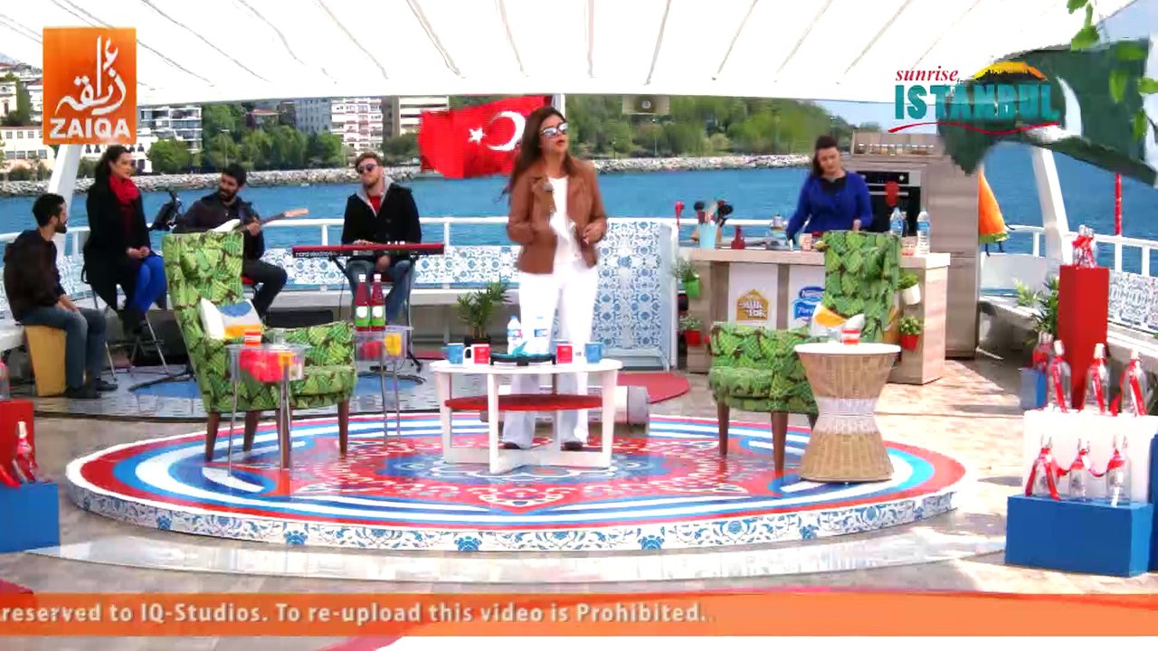 Sunrise From Istanbul - Mehwish Hayat - Morning Show