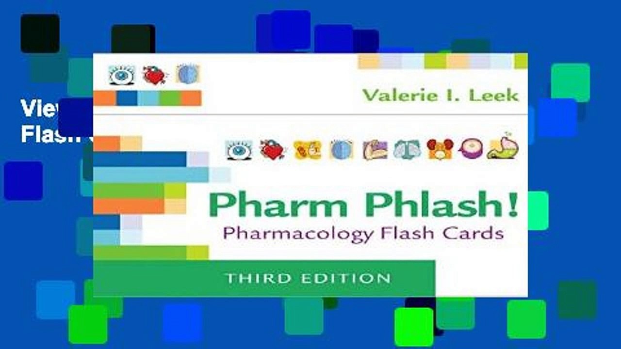 View Pharm Phlash: Pharmacology Flash Cards 3e online