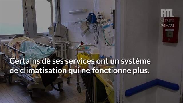 VIDÉO - Des températures insupportables à l'hôpital Saint-Antoine, à Paris