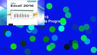 [book] New My Excel 2016 (includes Content Update Program)