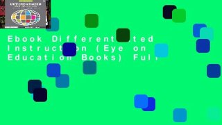 Ebook Differentiated Instruction (Eye on Education Books) Full