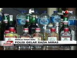 Jelang Tahun Baru, Polsek Wonosari Gelar Razia Miras