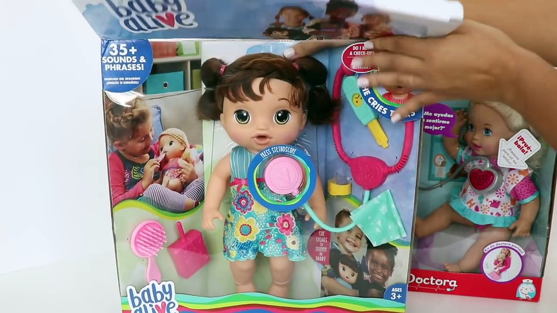 La Muñeca Baby Alive llora y Little Mommy Mami doctora Cuál les más??? TotoyKi video Dailymotion