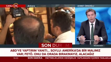 Soylu'dan ABD'ye yaptırım yanıtı