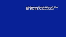 Unlimited acces Illustrated Microsoft Office 365   Office 2016: Fundamentals Book