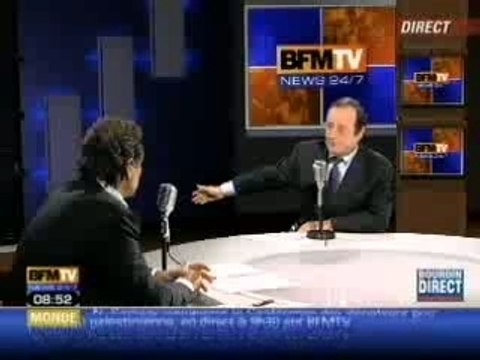 François Hollande 2_2 chez Bourdin RMC/BFM