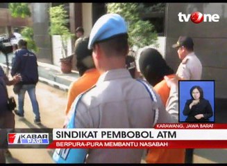Polisi Tangkap Sindikat Pembobol ATM