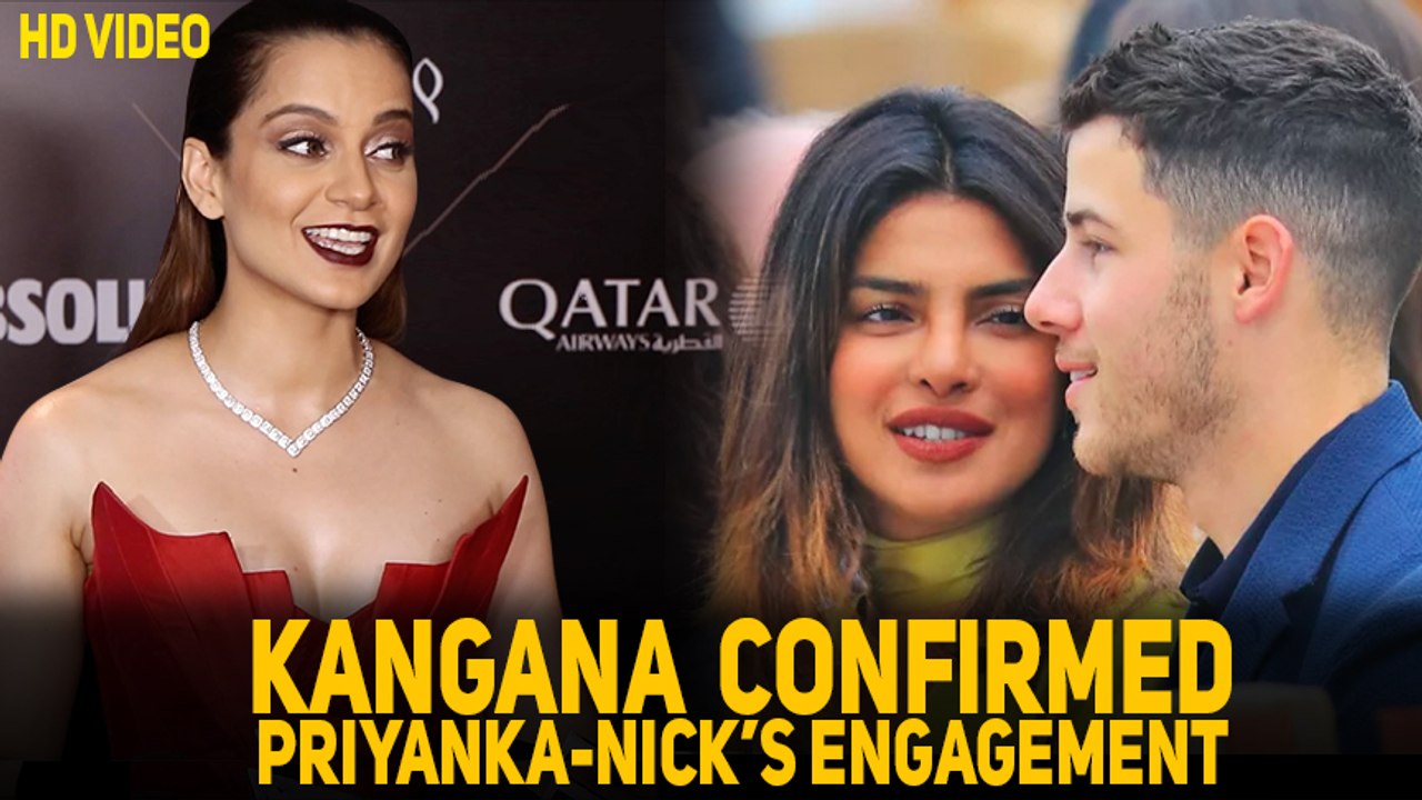 Kangana Ranaut Confirms Priyanka Chopra and Nick Jonas’s Engagement