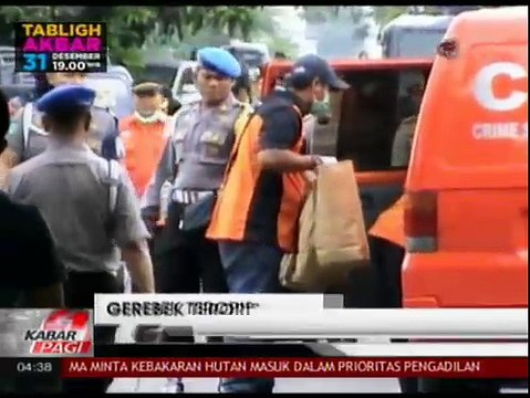 Densus 88 Geledah Kamar Kos Tempat Rakit Bom di Solo