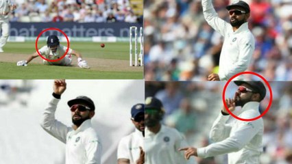 Download Video: India VS England : Virat Kohli Gives Flying KIss To Joe Root