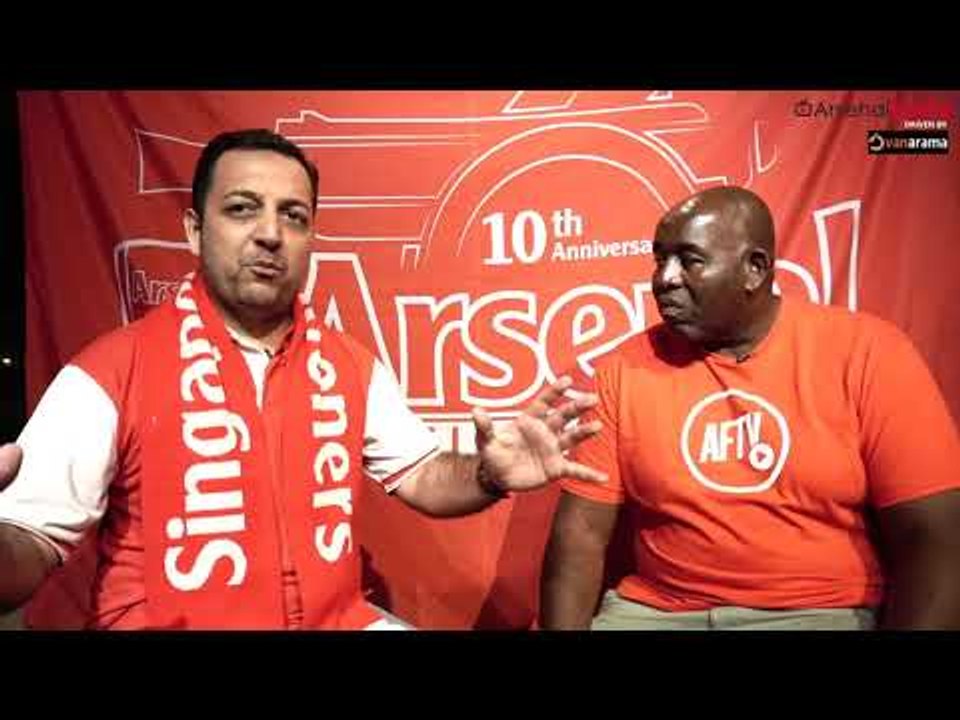 Meet Arsenal Singapore! (Amazing Support) | AFT...