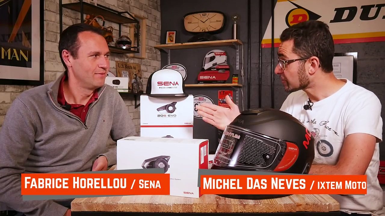 Les intercoms SENA et casque Momentum