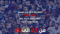 افضل 50 لاعب في موسم 2017 - 2018 حسب تقييم فريق عمل يوروسبورت عربية - اللاعبين من 21-25