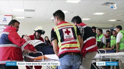 Mexique : aucun mort dans le crash d’un avion