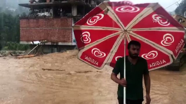 Şiddetli yağış (1) - RİZE