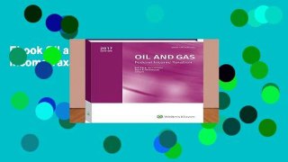 Ebook Oil and Gas: Federal Income Taxation (2017) Full