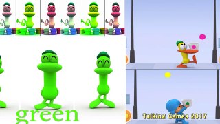 Learn Colours # 11 Talking Pato and Pocoyo Kids Games Fun Learning Colors Baby games new