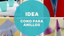 Cono de cemento para tus anillos  El mejor complemento para tu joyero by Muy Facilito
