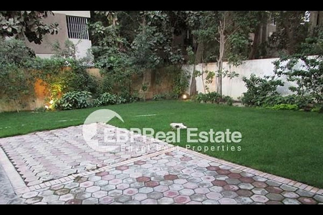 Villa in maadi Degla for rent with wide garden