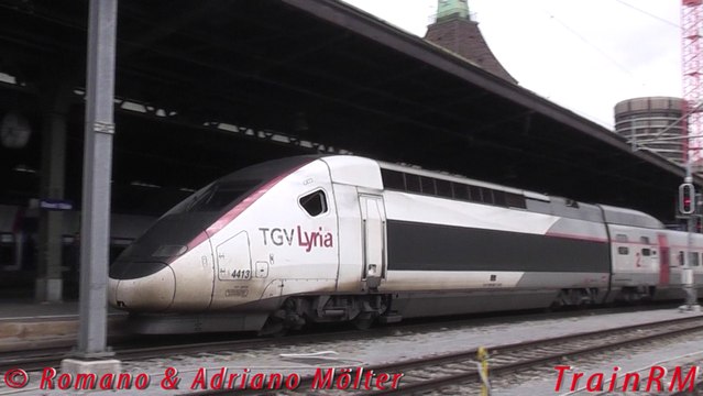 TGV in Basel SBB am 23.04.2018