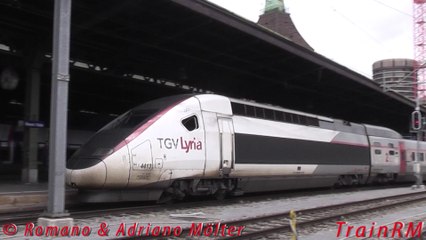 TGV in Basel SBB am 23.04.2018