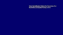 View QuickBooks Online For Dummies (For Dummies (Computer/Tech)) online