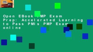 Open EBook PMP Exam Prep: Accelerated Learning to Pass PMIs PMP Exam online