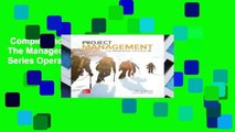 Complete acces  Project Management: The Managerial Process (Mcgraw-hill Series Operations and