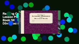 Reading Online Teacher s Lesson Planner and Record Book [With Teachers Guide] D0nwload P-DF
