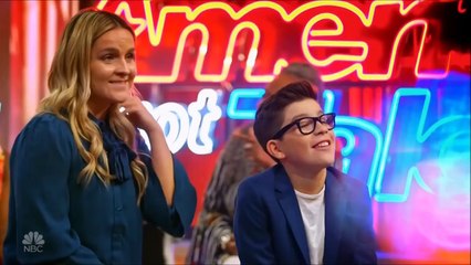 Jeffrey Li- Young and Shy Canadian Boy With SHOCKING Voice! - America's Got Talent 2018