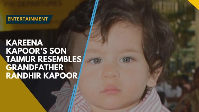 Kareena Kapoor's son Taimur resembles grandfather Randhir Kapoor