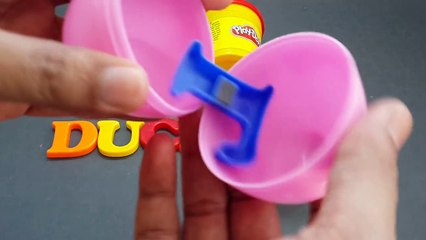 Learn to Spell a Word with Surprise eggs! Learn Spellings of Farm Animals