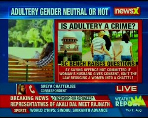 Right to Equality: SC bench to examine if adultery is a crime?