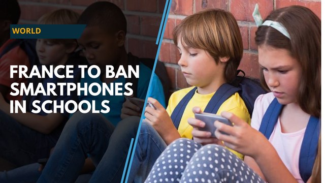 France to ban smartphone use in schools