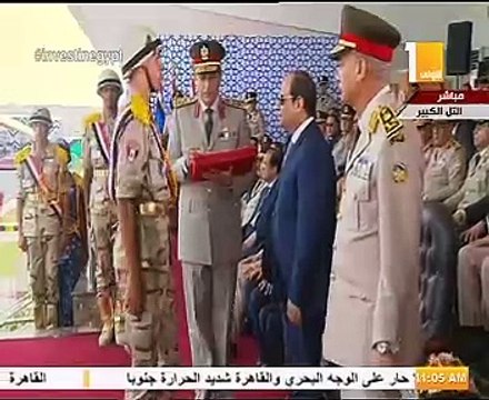 فيديو.. فيلم تسجيلى عن الشهيد البطل مساعد أول عطية محمدين خلال احتفالية تخريج الدفعة 156