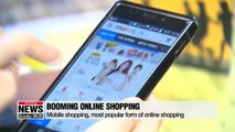 Mobile shopping takes up to 61.8% of online shopping