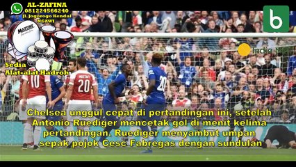 Arsenal VS Chelsea ADU PINALTI dalam Derby London ICC 2018