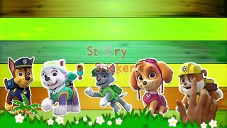 Paw Patrol Sticker Finger Family / Nursery Rhymes By Story Sticker