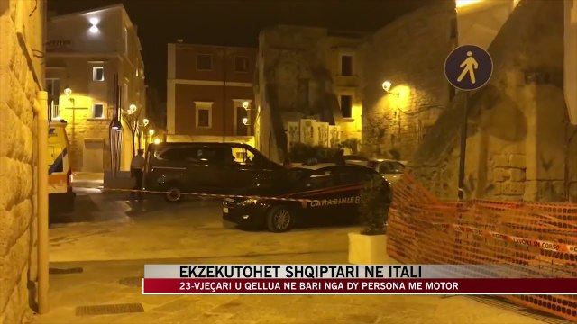 Ja kush është 24-vjeçari shqiptar i ekzekutuar në Bari, dalin pamjet - News, Lajme - Vizion Plus