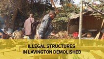 Illegal structures demolished near Lavington