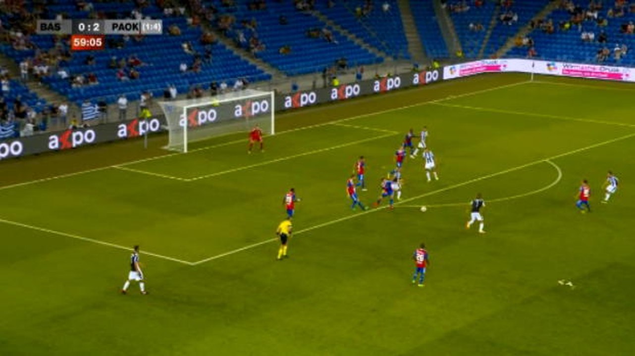 لقطة: تصفيات دوري أبطال أوروبا: القدّوري يختتم مهرجان أهداف باوك أمام مضيفه بازل بفضل تسديدة لافتة