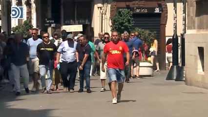 Los taxistas valencianos reciben a Ábalos con gritos de "¡Corrupto!"