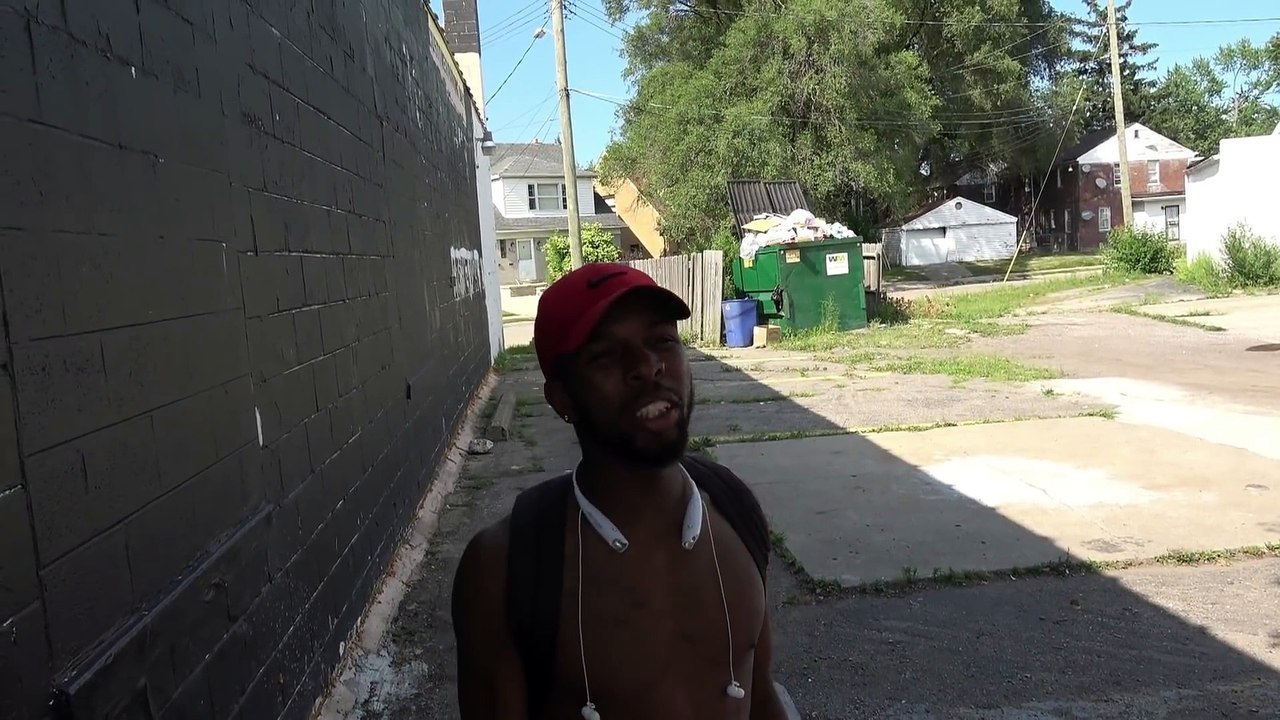 DETROIT EAST SIDE HOOD INTERVIEW WITH LOCAL ARTIST POLITICS  RAP
